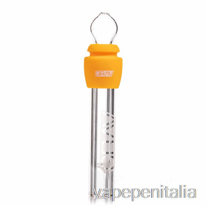 Vape In Italia Grav Glass Blunt Con Silicone Giallo Senape